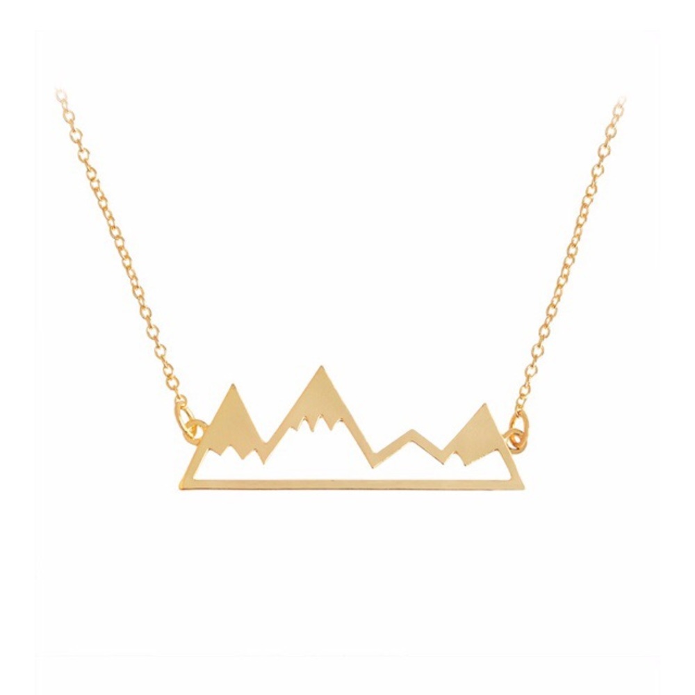New! Mountain statement pendant necklace outdoor - Picture 3 of 8